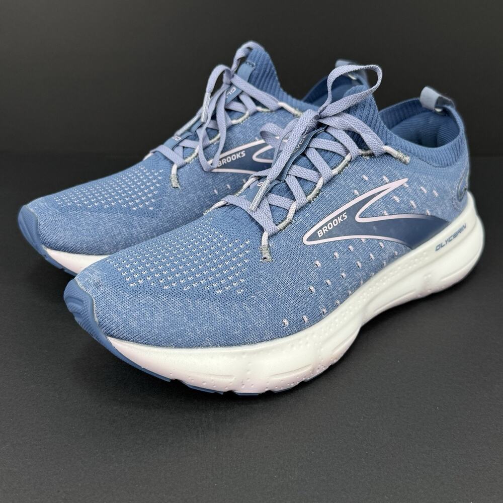 Brooks Glycerin StealthFit 20 Women’s Size 10 Blue 1203721B402 Running Shoes